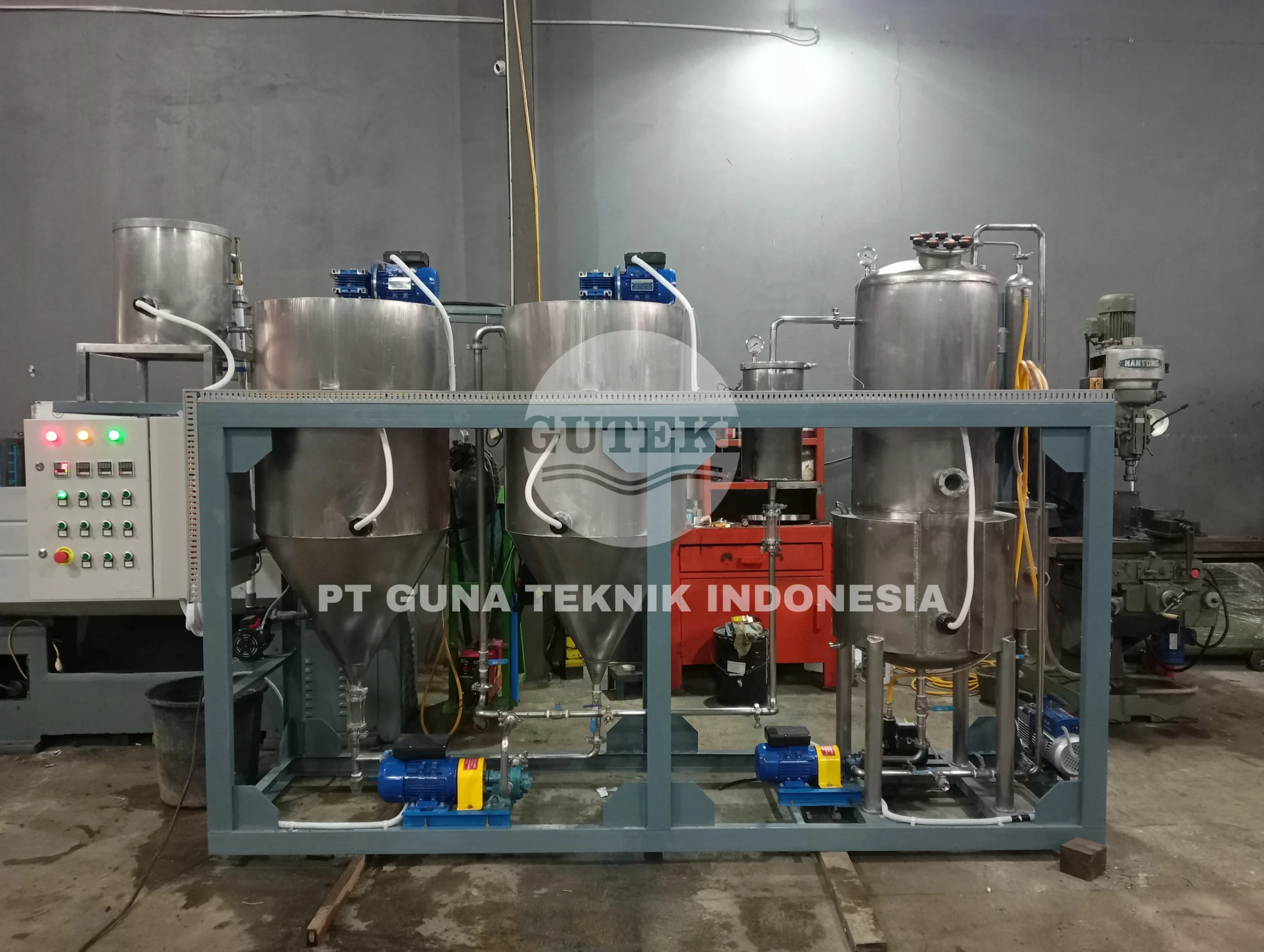 Mesin Pengolahan Minyak Goreng